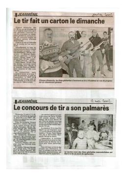 Tir à la carabine 10 m