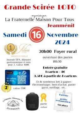 Soirée loto